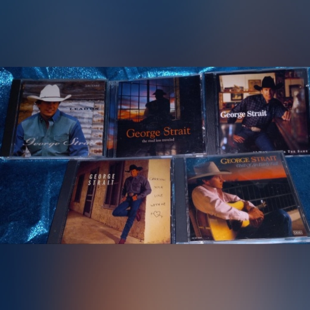 5 George Strait Cds